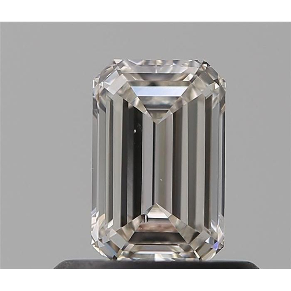 0.50 Carat Emerald Loose Diamond, J, SI1, Super Ideal, GIA Certified
