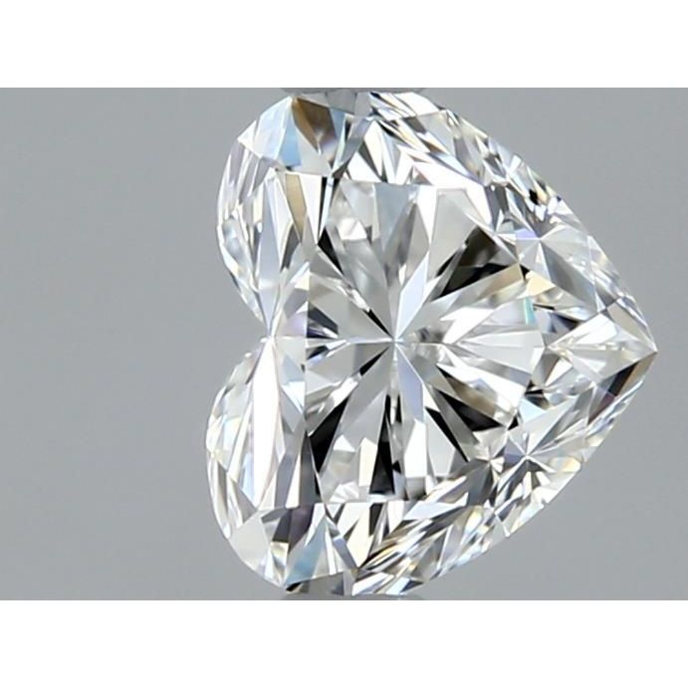 0.51 Carat Heart Loose Diamond, E, VVS1, Super Ideal, GIA Certified