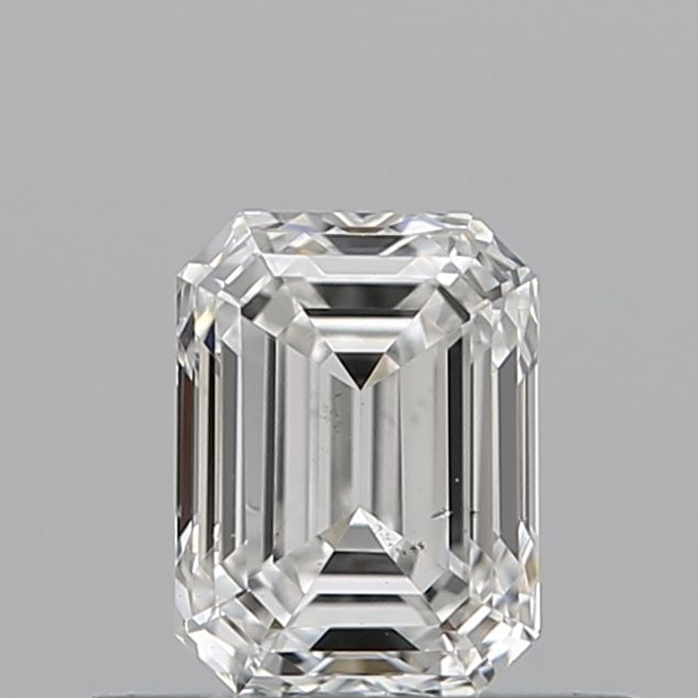0.46 Carat Emerald Loose Diamond, F, SI1, Ideal, GIA Certified | Thumbnail