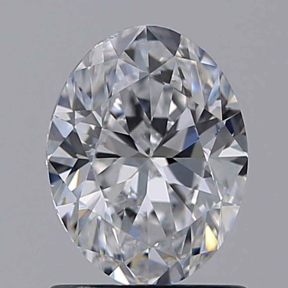 1.00 Carat Oval Loose Diamond, D, VS2, Ideal, GIA Certified | Thumbnail