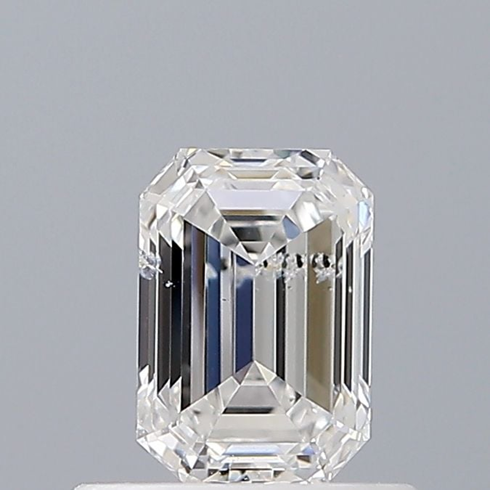 0.50 Carat Emerald Loose Diamond, E, I1, Super Ideal, GIA Certified | Thumbnail