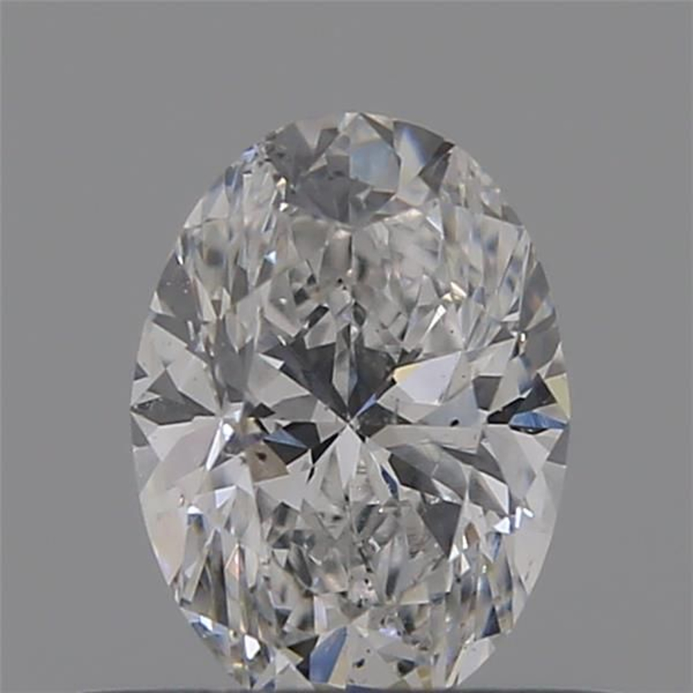 0.49 Carat Oval Loose Diamond, D, SI1, Excellent, GIA Certified