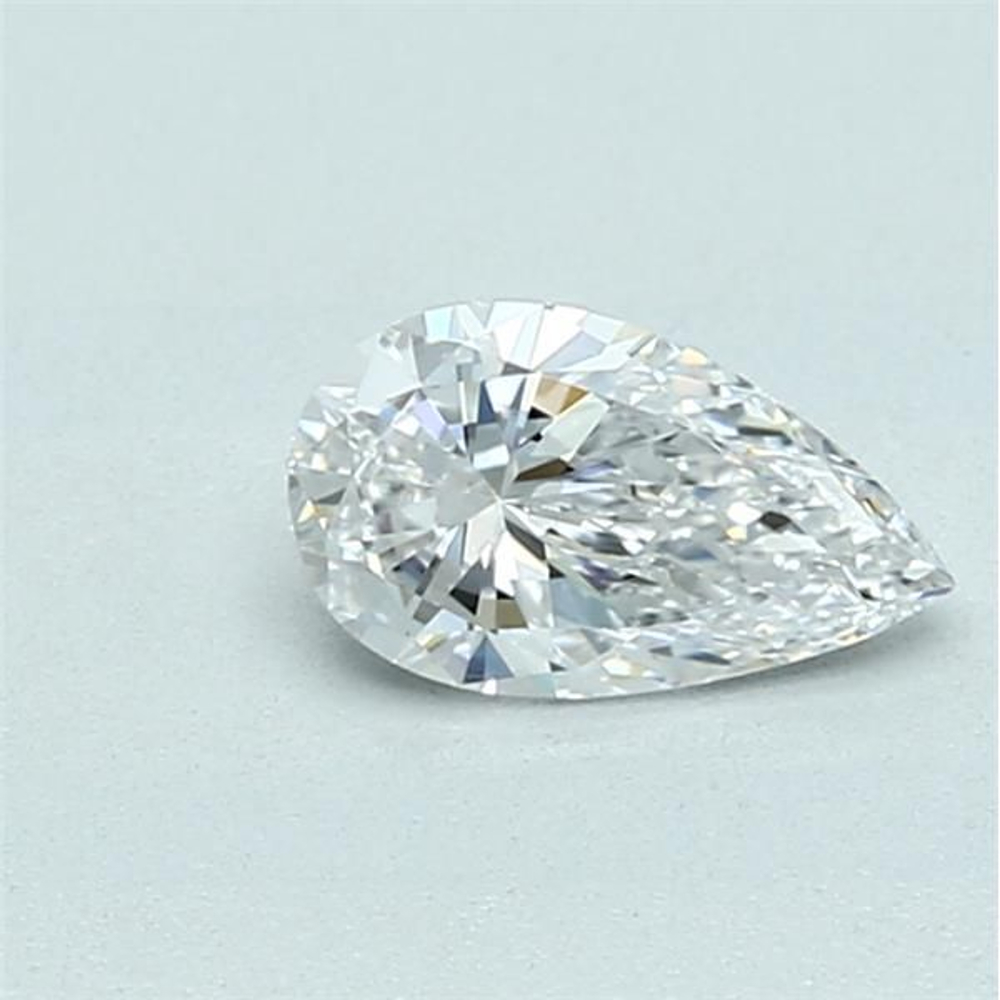 0.50 Carat Pear Loose Diamond, D, VS1, Excellent, GIA Certified