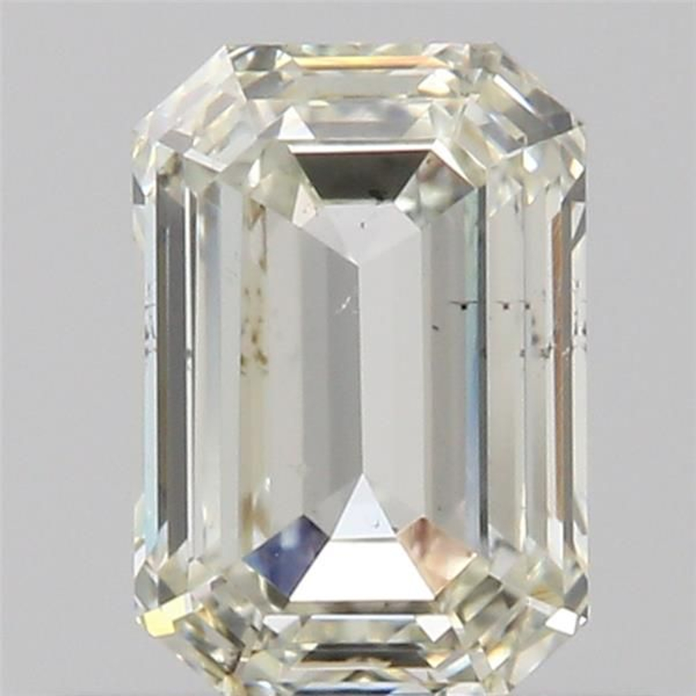 0.52 Carat Emerald Loose Diamond, K, SI2, Ideal, GIA Certified | Thumbnail