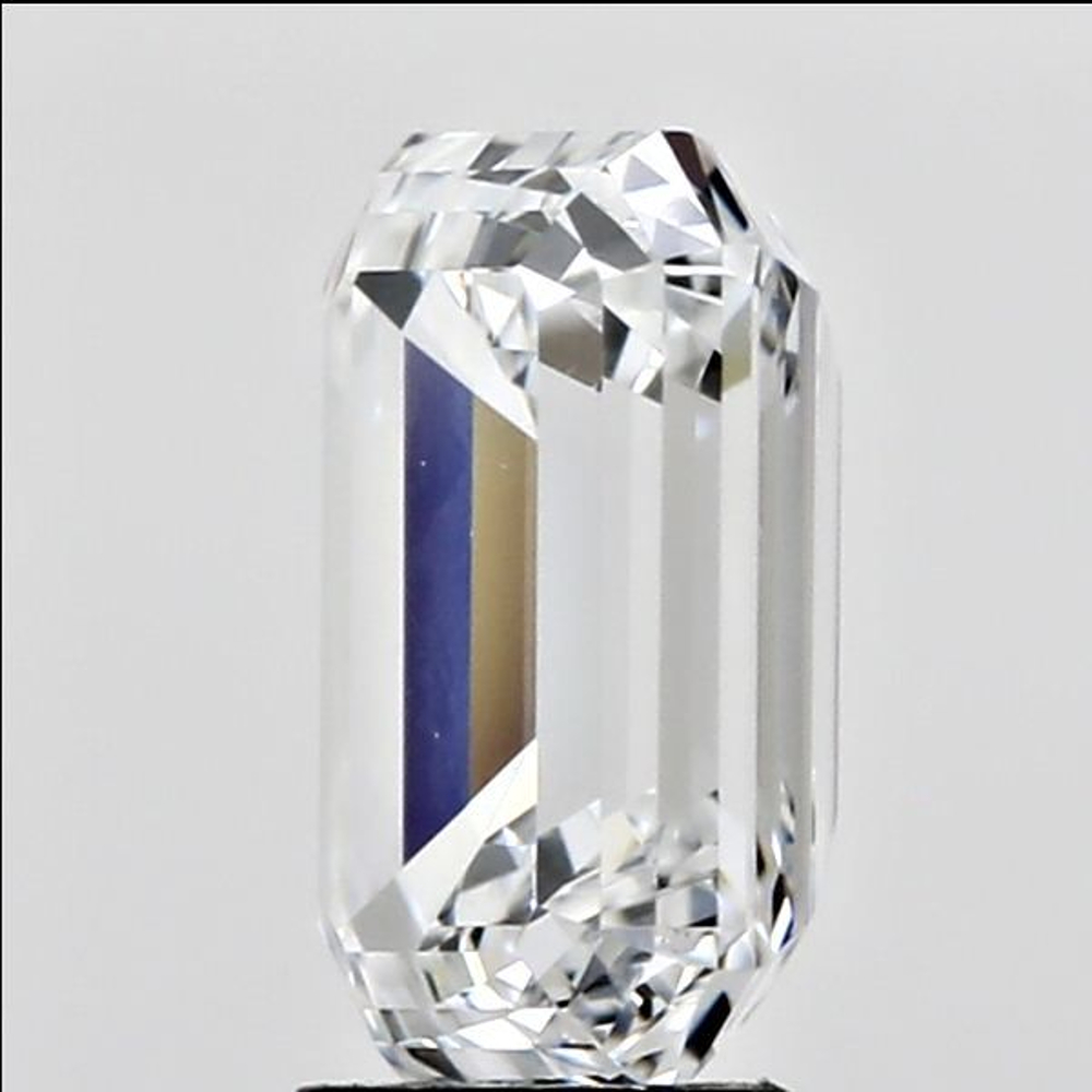 1.00 Carat Emerald Loose Diamond, F, SI2, Ideal, GIA Certified | Thumbnail