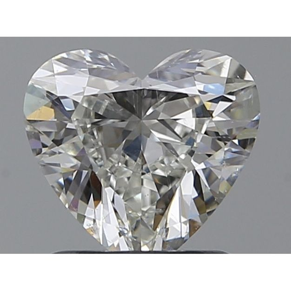 1.01 Carat Heart Loose Diamond, H, SI1, Ideal, GIA Certified