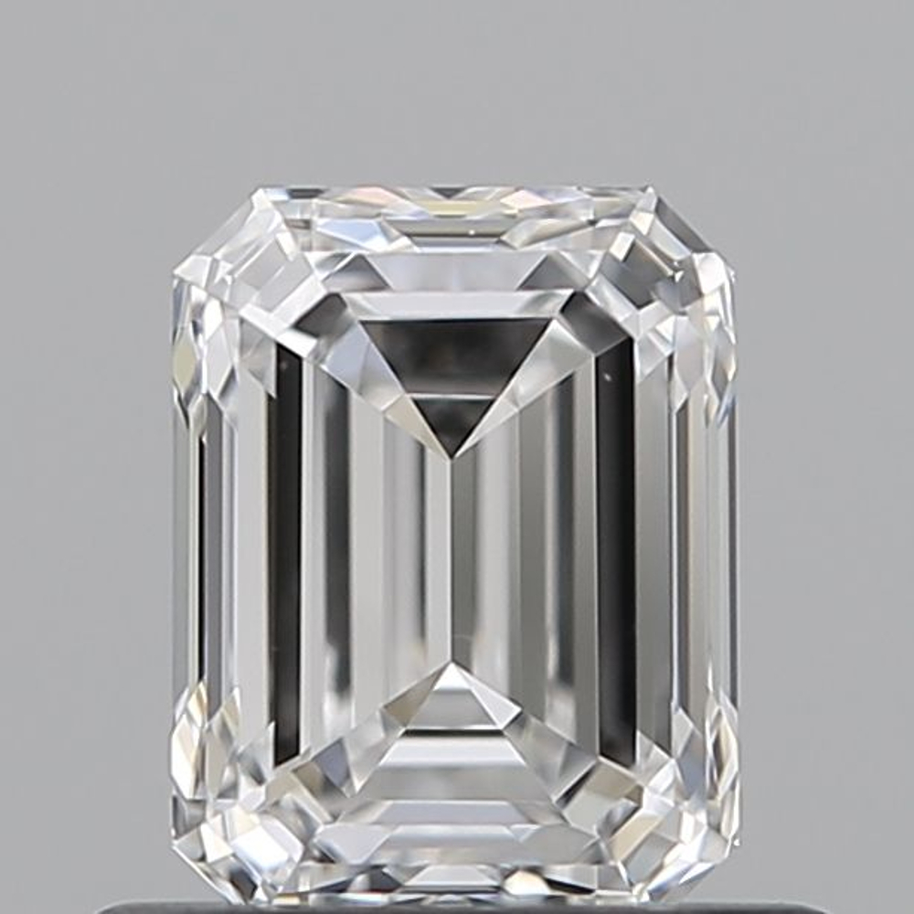 0.70 Carat Emerald Loose Diamond, E, VVS2, Super Ideal, GIA Certified | Thumbnail