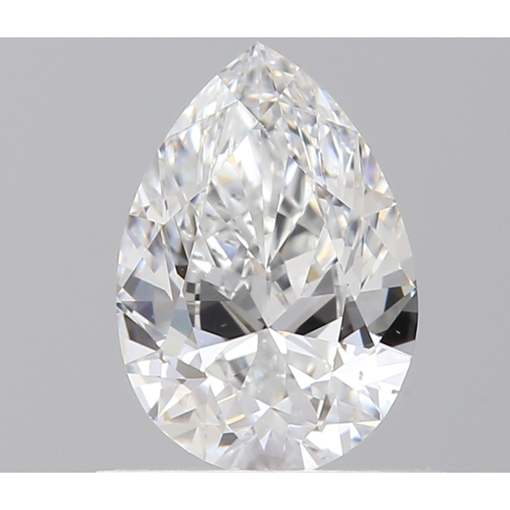 0.51 Carat Pear Loose Diamond, D, VS2, Super Ideal, GIA Certified