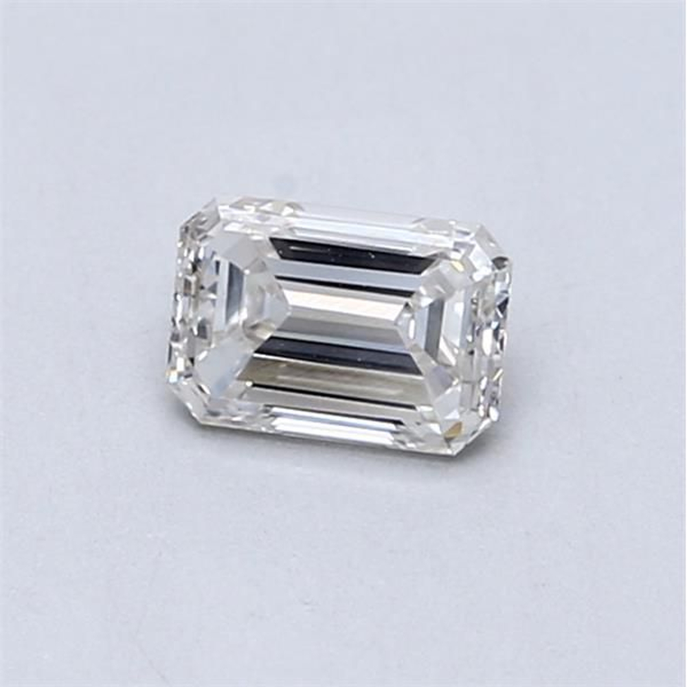 0.45 Carat Emerald Loose Diamond, I, VVS2, Very Good, GIA Certified | Thumbnail