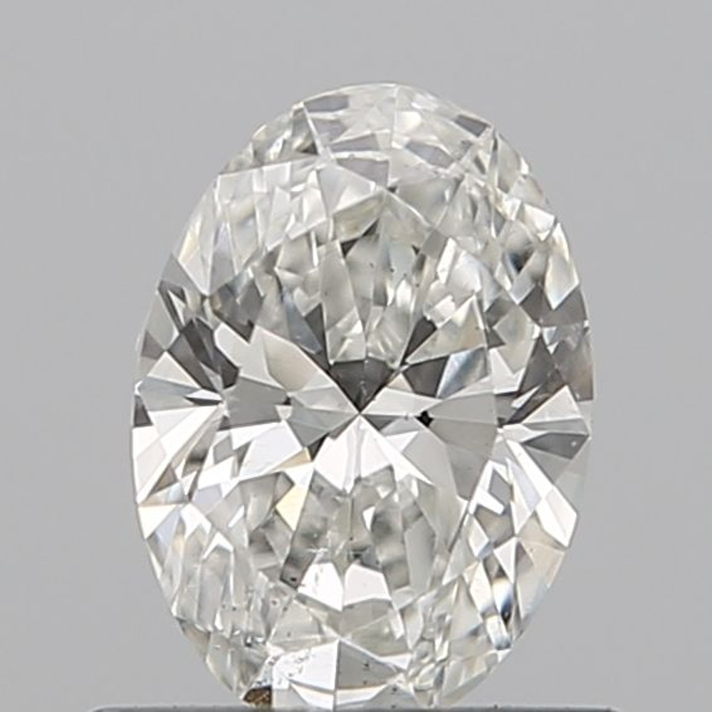 0.54 Carat Oval Loose Diamond, I, SI1, Ideal, GIA Certified
