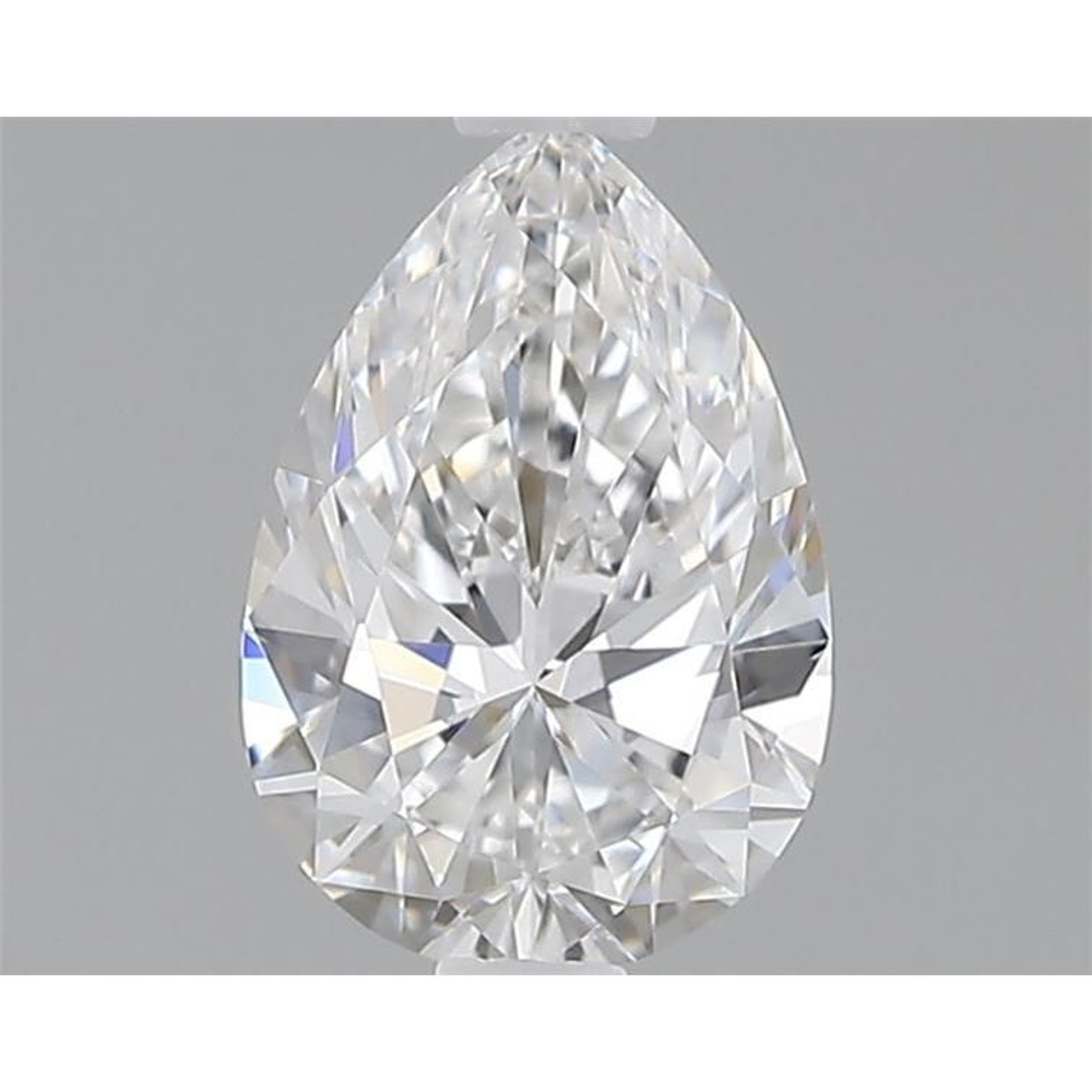 0.50 Carat Pear Loose Diamond, E, VVS1, Ideal, GIA Certified