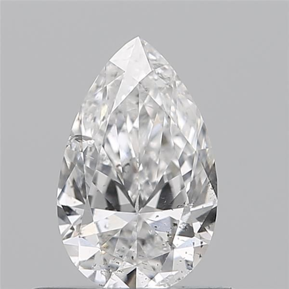 0.50 Carat Pear Loose Diamond, E, I1, Ideal, GIA Certified