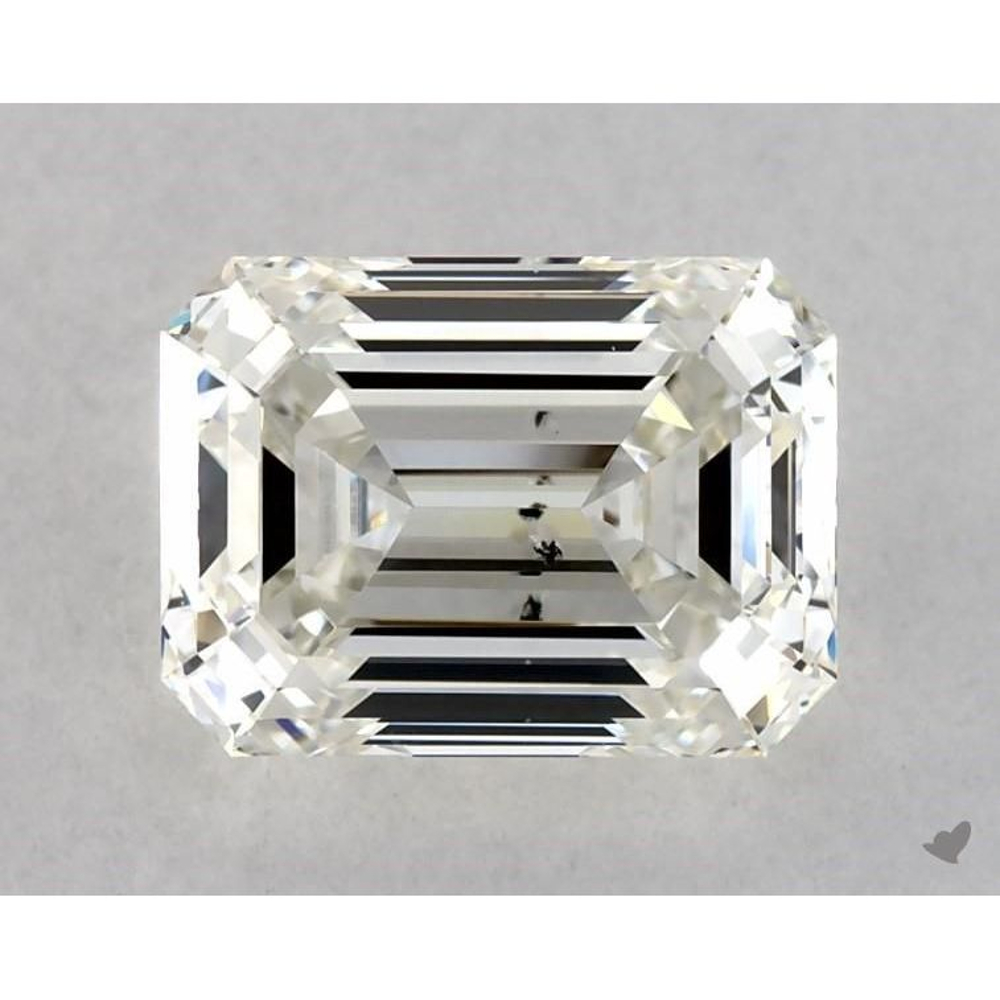 1.50 Carat Emerald Loose Diamond, J, SI2, Super Ideal, GIA Certified