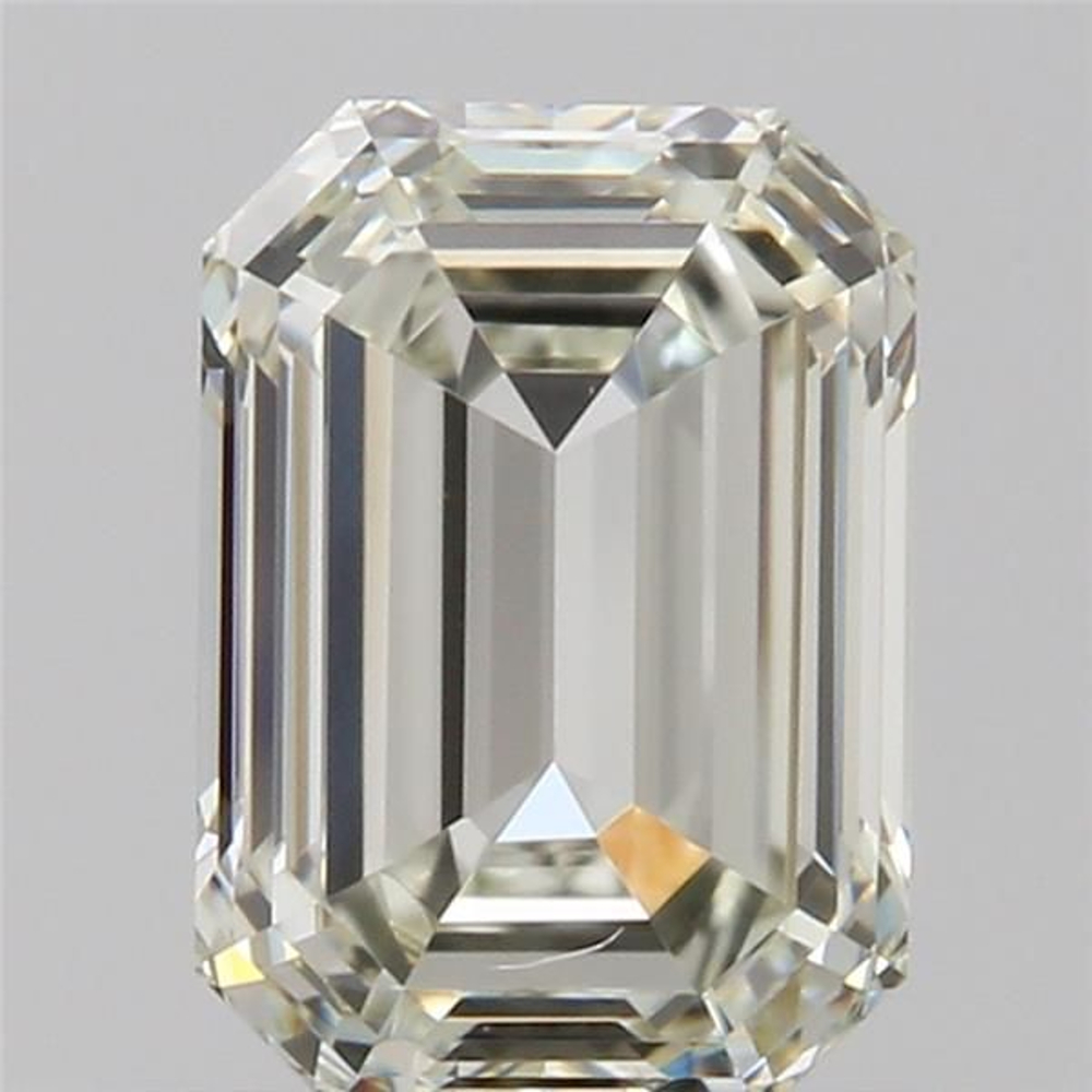 0.61 Carat Emerald Loose Diamond, K, VVS1, Super Ideal, GIA Certified | Thumbnail