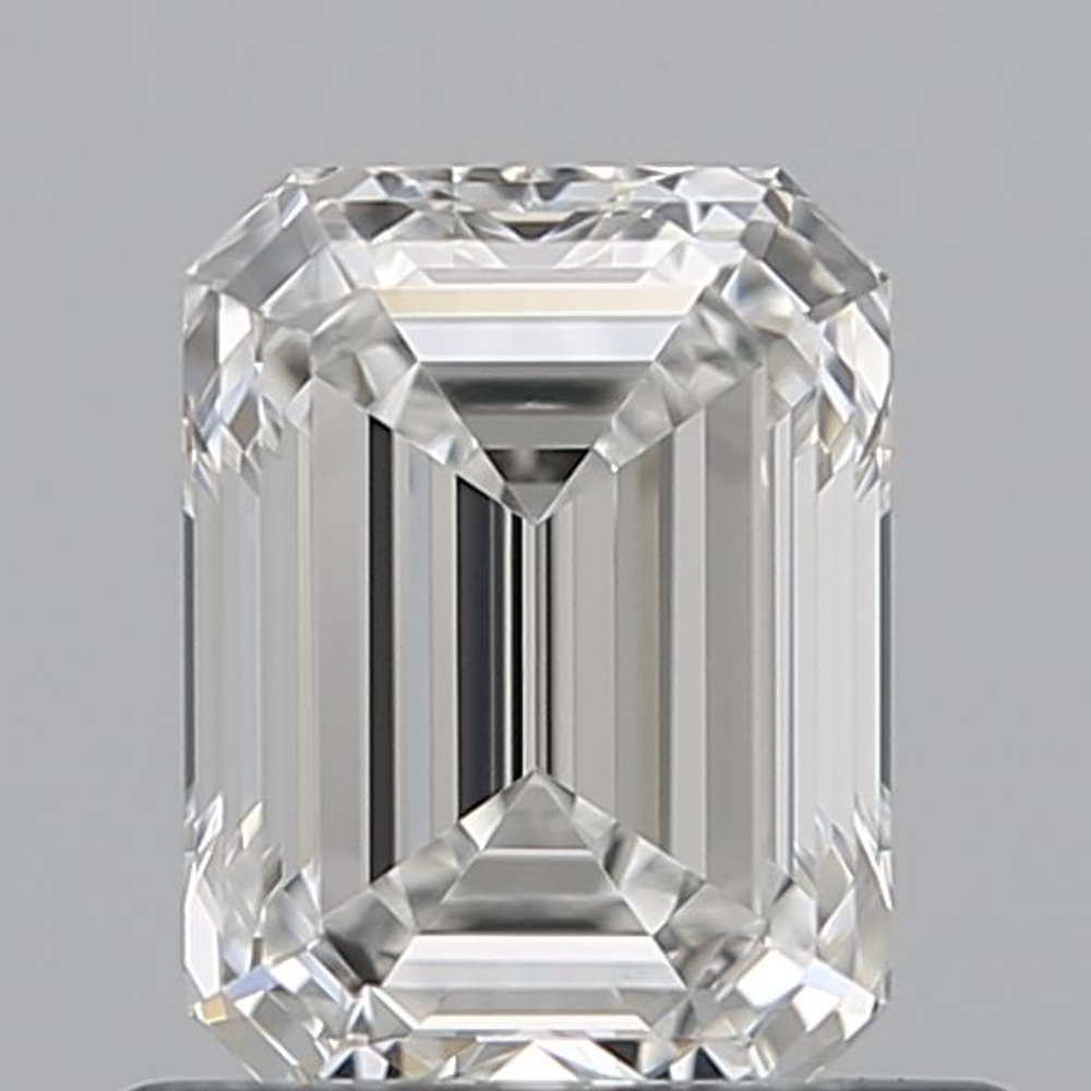 0.70 Carat Emerald Loose Diamond, F, VVS1, Super Ideal, GIA Certified