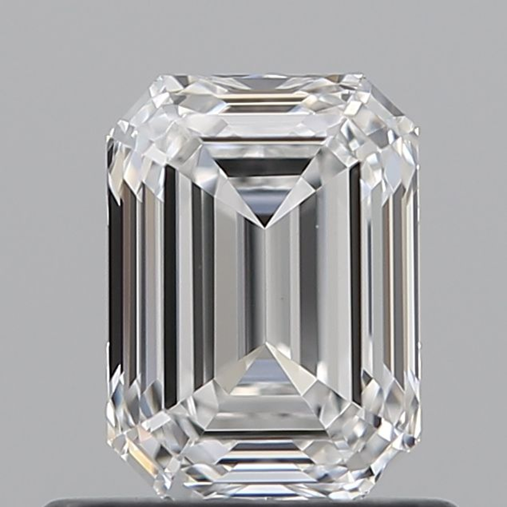 0.72 Carat Emerald Loose Diamond, D, VVS2, Super Ideal, GIA Certified | Thumbnail