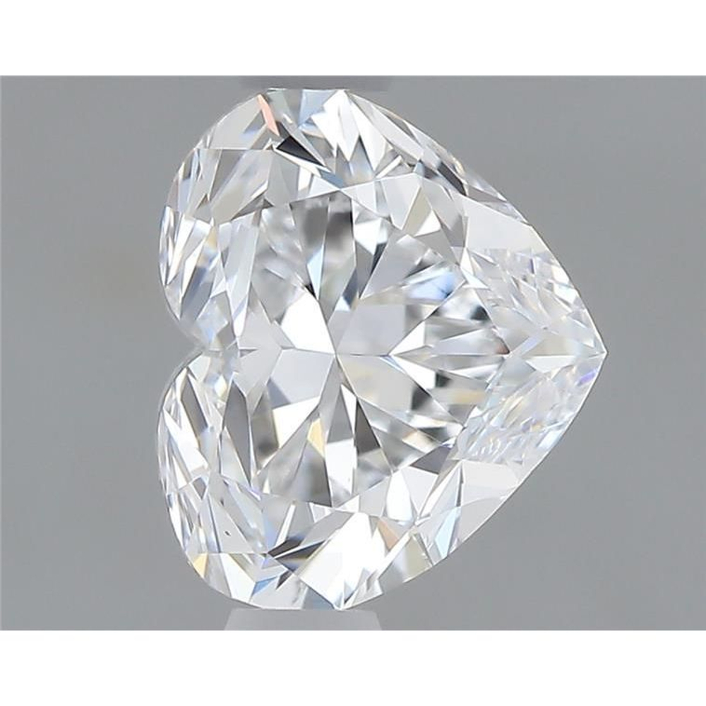 1.00 Carat Heart Loose Diamond, D, VS1, Super Ideal, GIA Certified