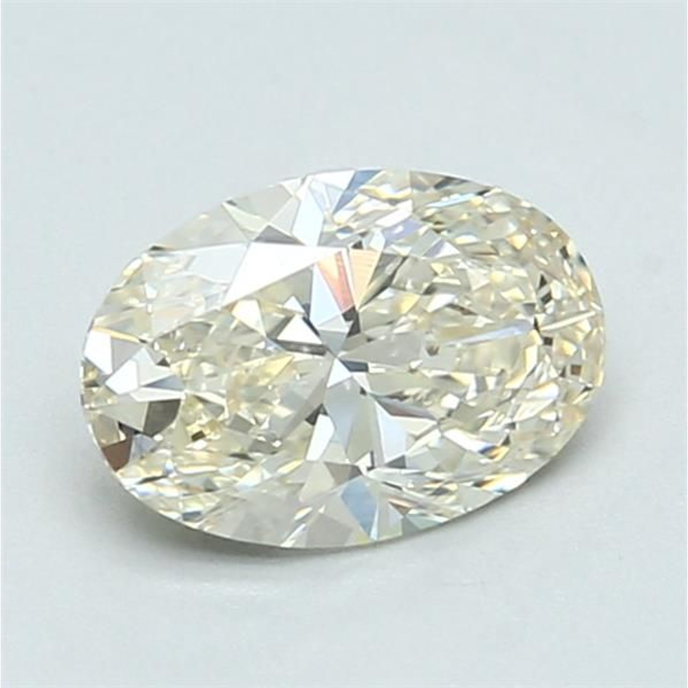 1.08 Carat Oval Loose Diamond, L, VS1, Super Ideal, GIA Certified