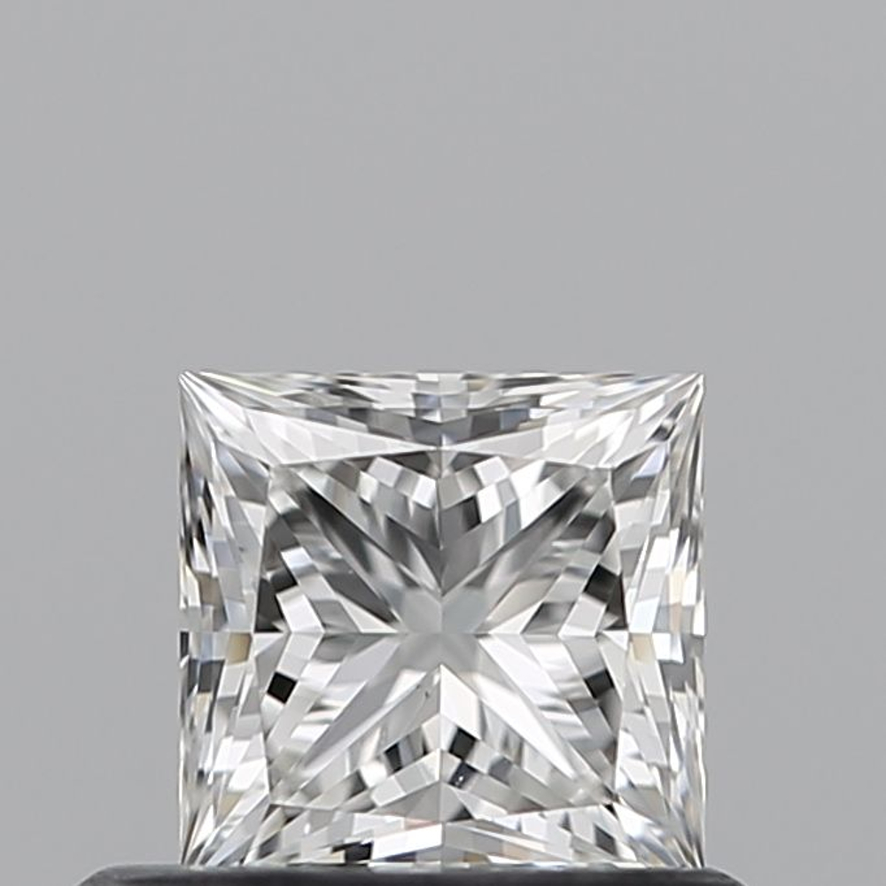 0.54 Carat Princess Loose Diamond, F, VS1, Super Ideal, GIA Certified