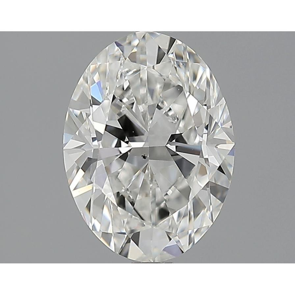 2.01 Carat Oval Loose Diamond, G, VS2, Super Ideal, GIA Certified
