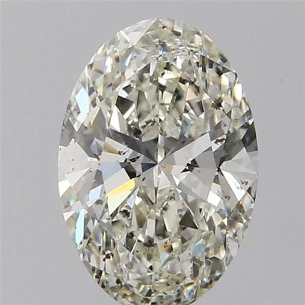 1.01 Carat Oval Loose Diamond, K, I1, Ideal, GIA Certified