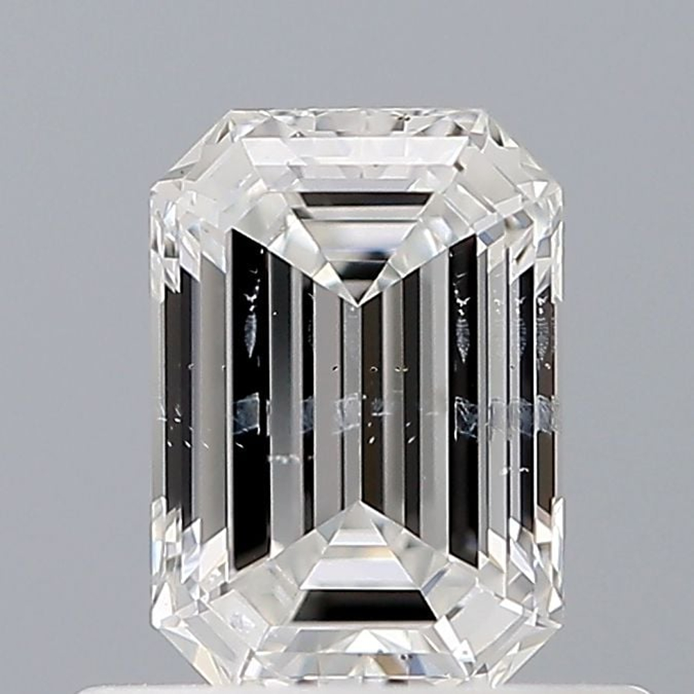 0.51 Carat Emerald Loose Diamond, E, I1, Super Ideal, GIA Certified | Thumbnail