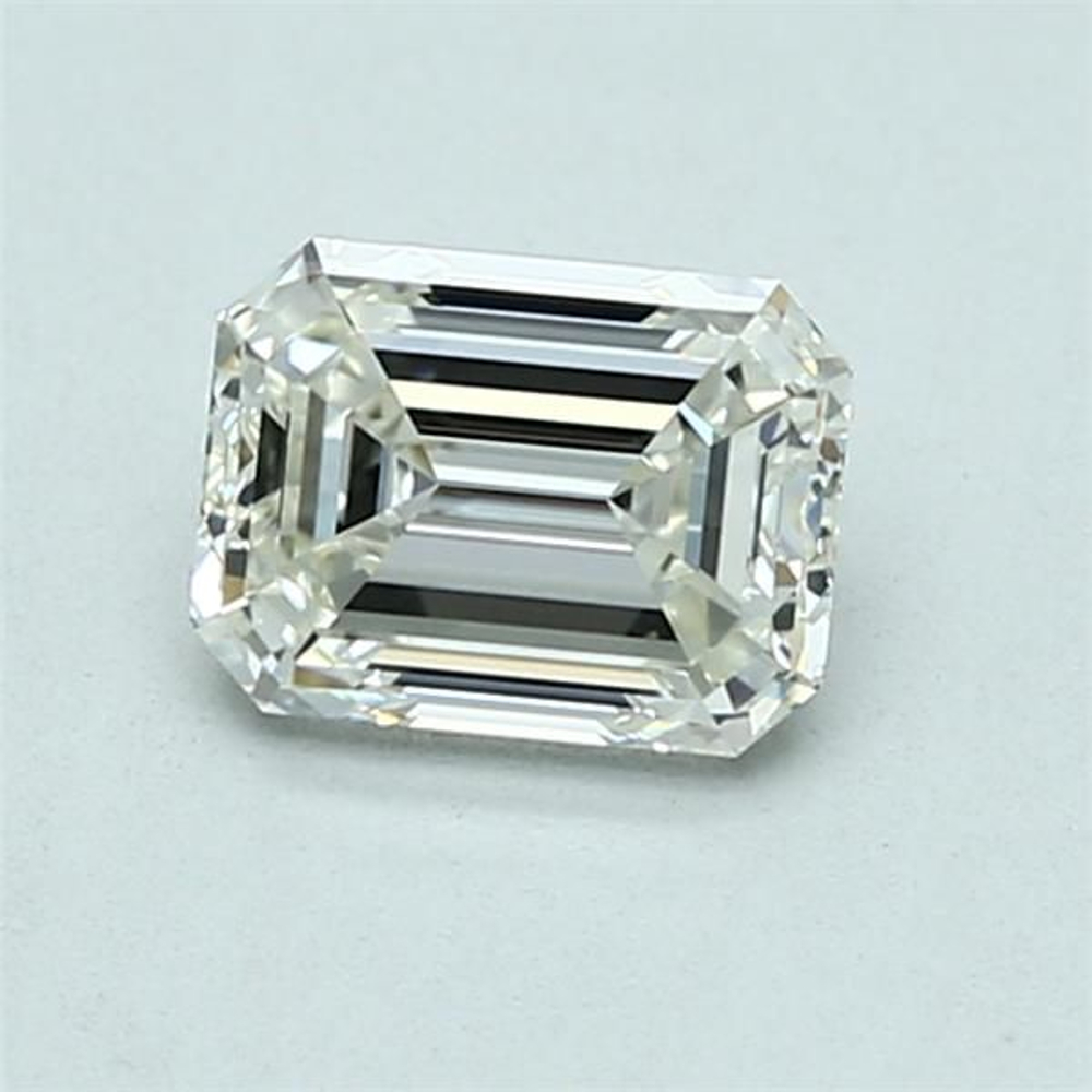 0.91 Carat Emerald Loose Diamond, J, VVS1, Super Ideal, GIA Certified | Thumbnail