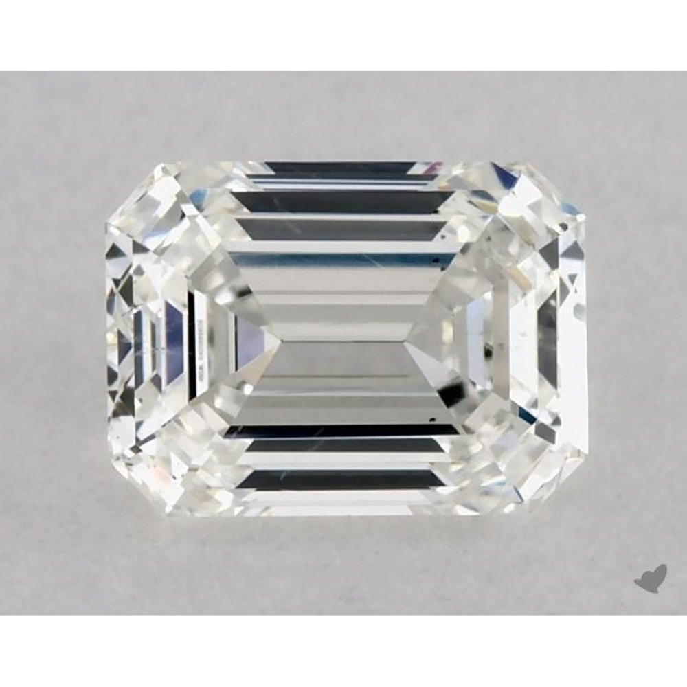0.60 Carat Emerald Loose Diamond, F, SI1, Ideal, GIA Certified | Thumbnail