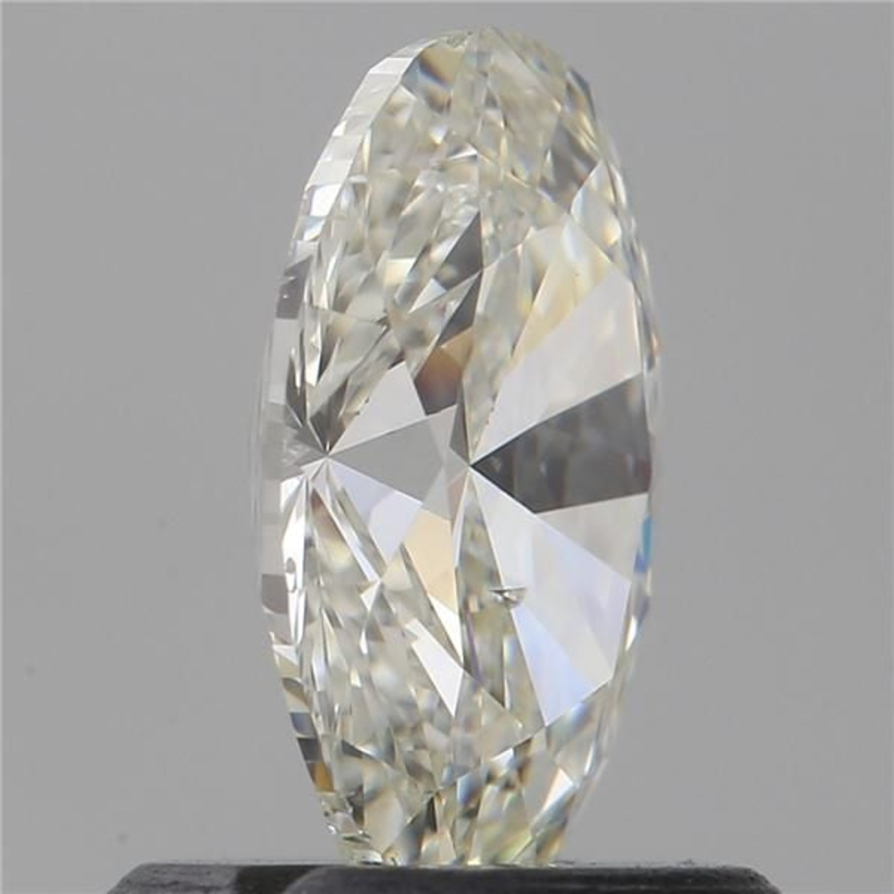 0.90 Carat Oval Loose Diamond, J, SI1, Ideal, GIA Certified