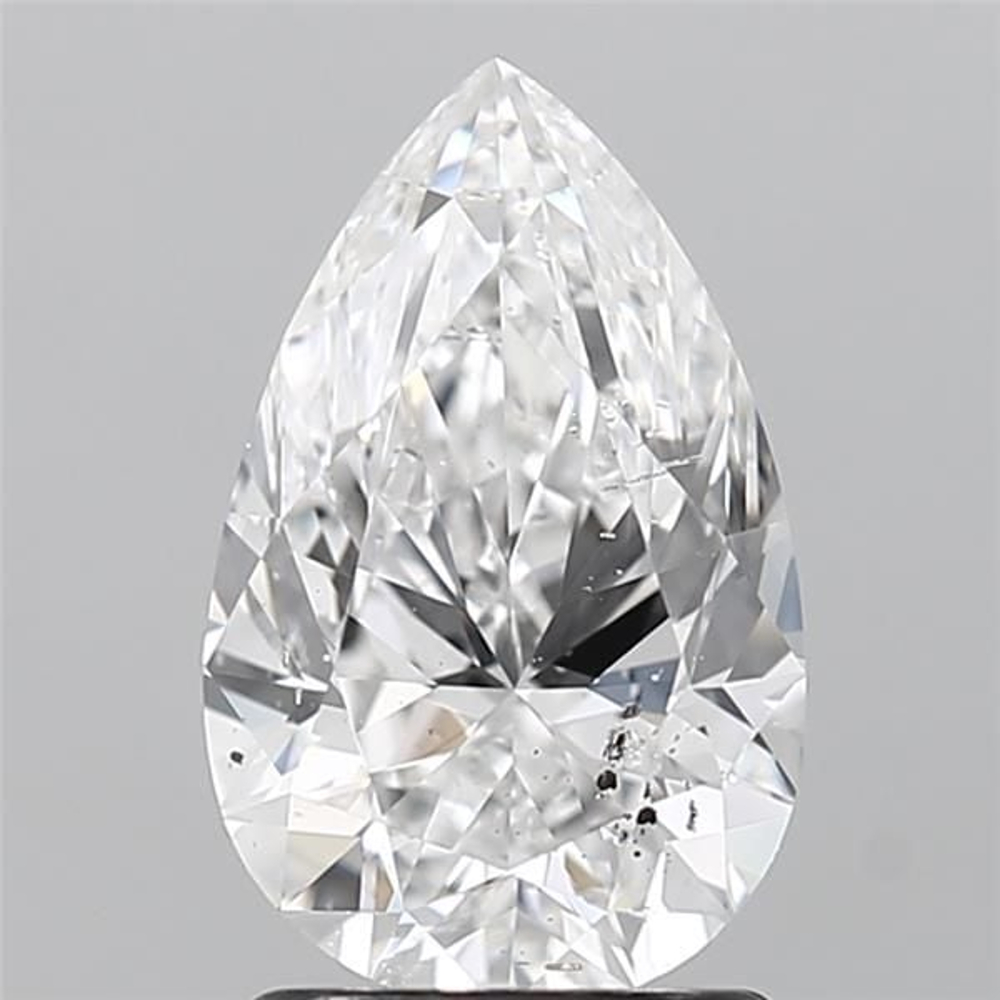 1.70 Carat Pear Loose Diamond, D, SI2, Ideal, GIA Certified