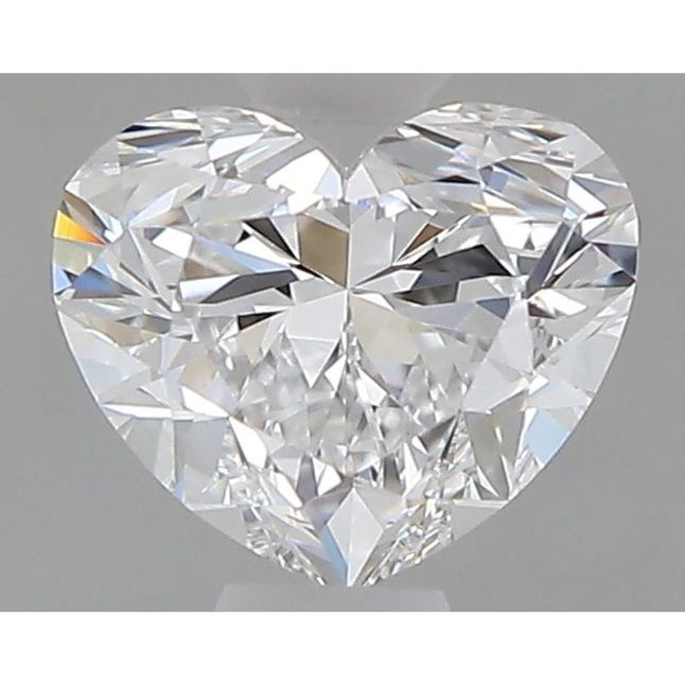 0.41 Carat Heart Loose Diamond, D, IF, Super Ideal, GIA Certified | Thumbnail