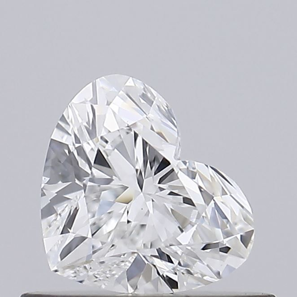 0.46 Carat Heart Loose Diamond, E, VVS2, Super Ideal, GIA Certified
