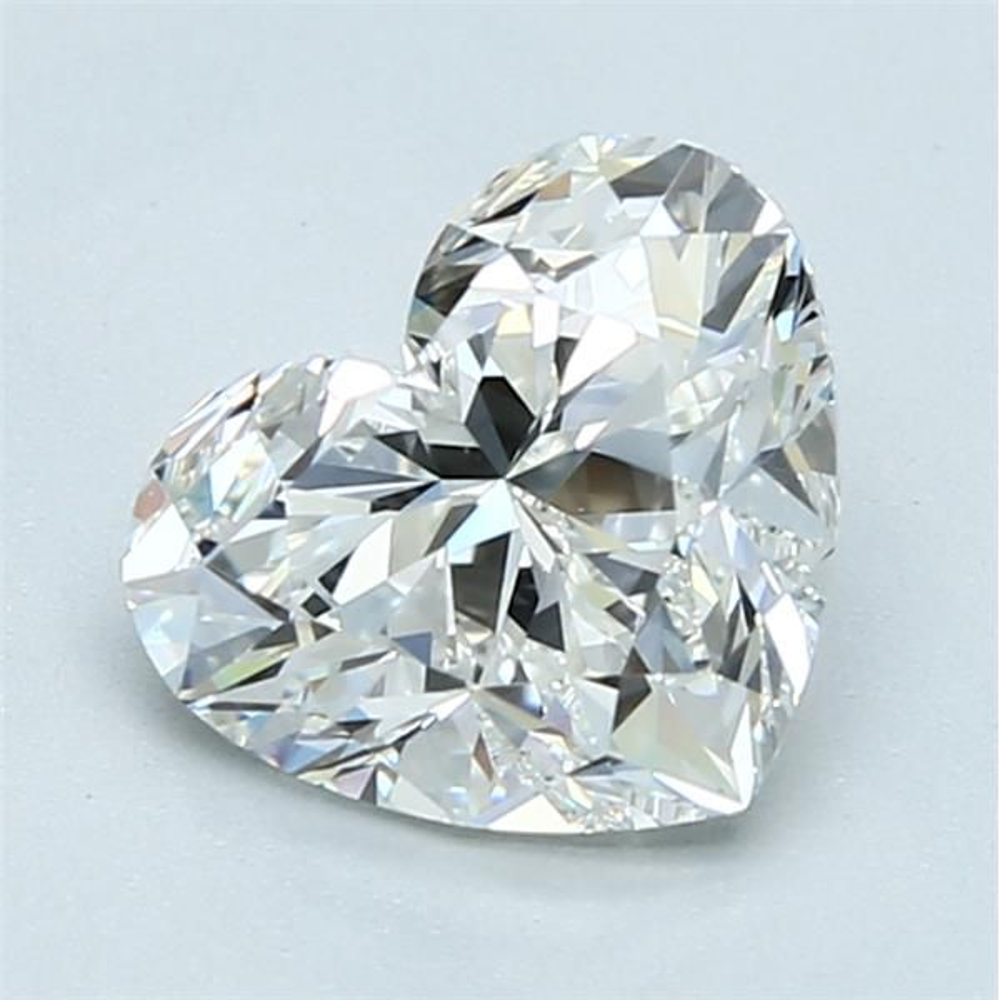 1.70 Carat Heart Loose Diamond, I, VVS2, Super Ideal, GIA Certified | Thumbnail