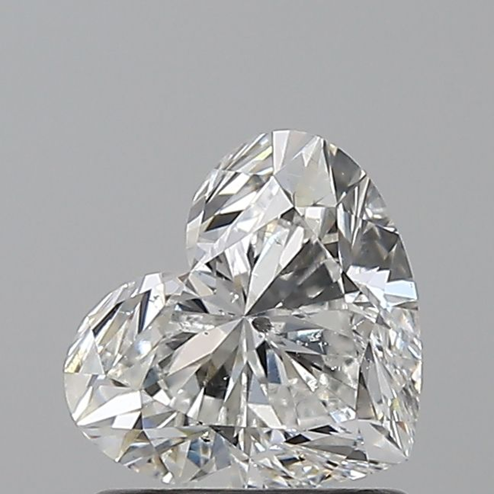 1.02 Carat Heart Loose Diamond, E, SI2, Ideal, GIA Certified