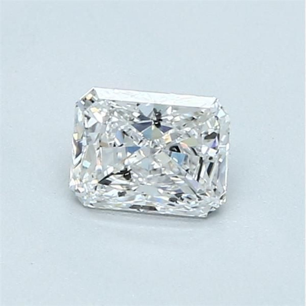0.54 Carat Radiant Loose Diamond, D, SI2, Very Good, GIA Certified | Thumbnail