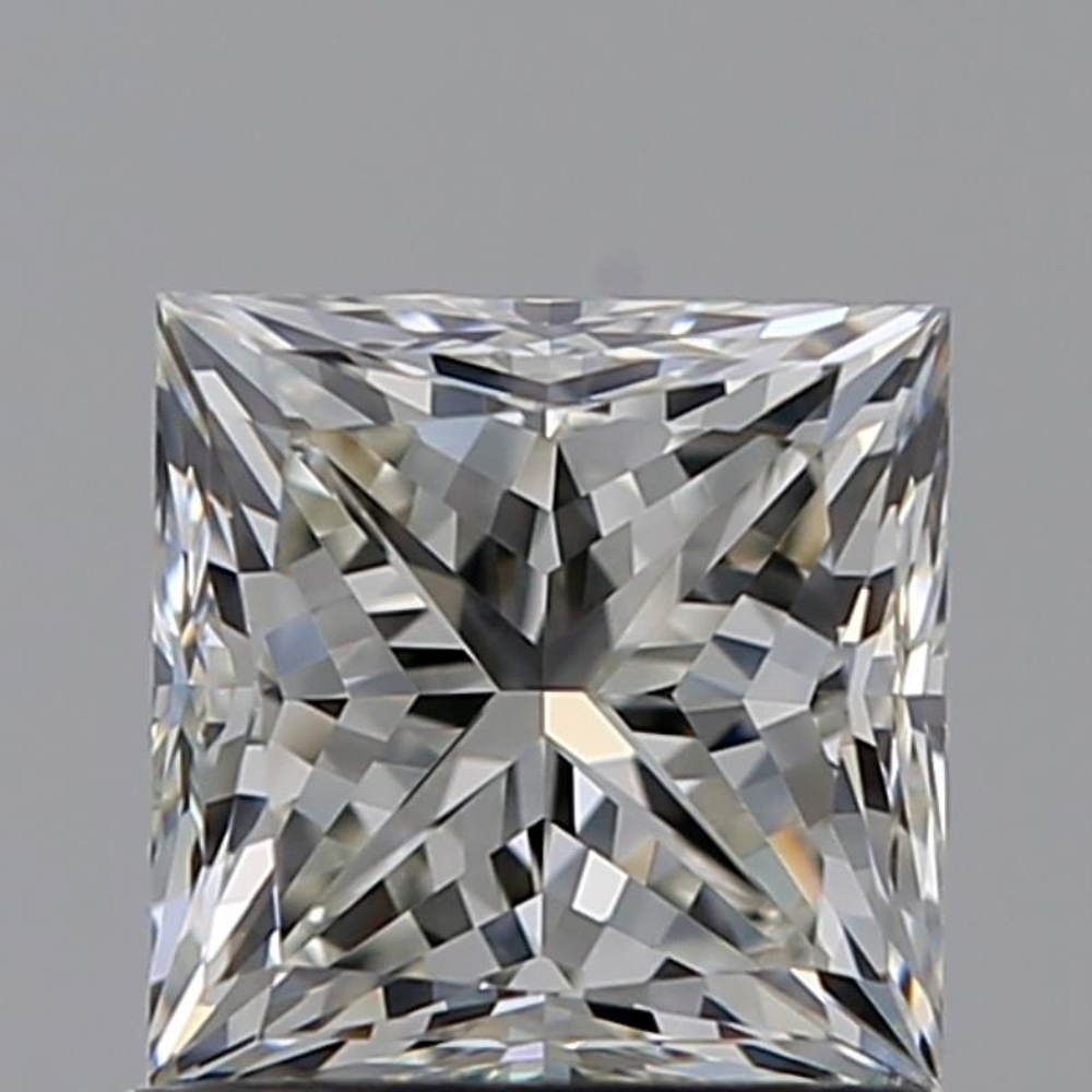1.00 Carat Princess Loose Diamond, K, SI2, Ideal, GIA Certified