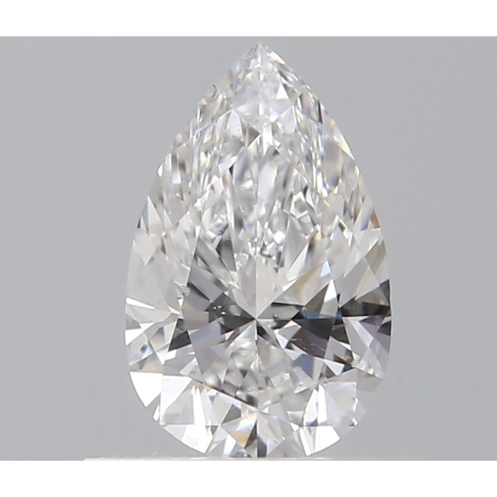 0.40 Carat Pear Loose Diamond, D, SI1, Ideal, GIA Certified