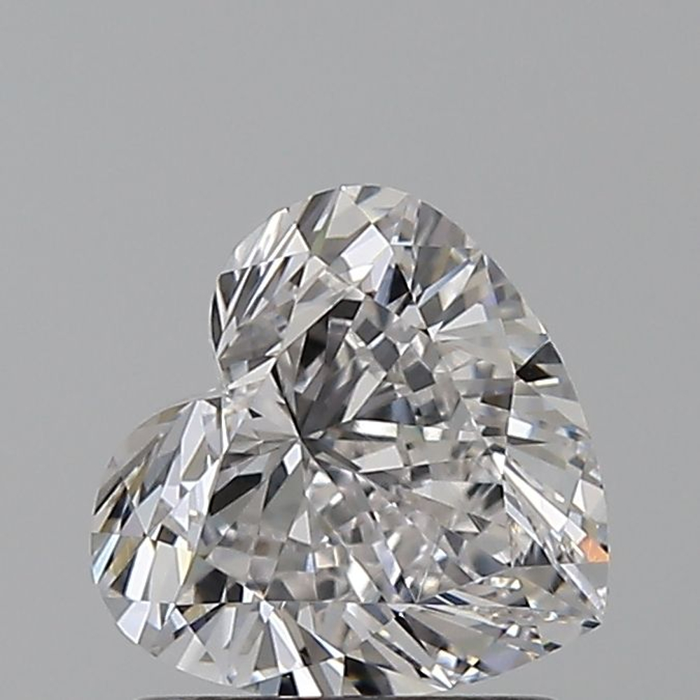 1.02 Carat Heart Loose Diamond, F, VS1, Ideal, GIA Certified | Thumbnail