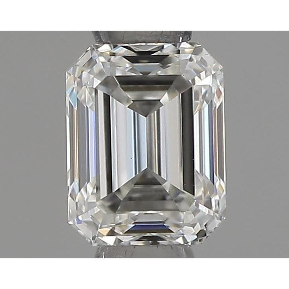 0.32 Carat Emerald Loose Diamond, H, VS1, Ideal, GIA Certified | Thumbnail