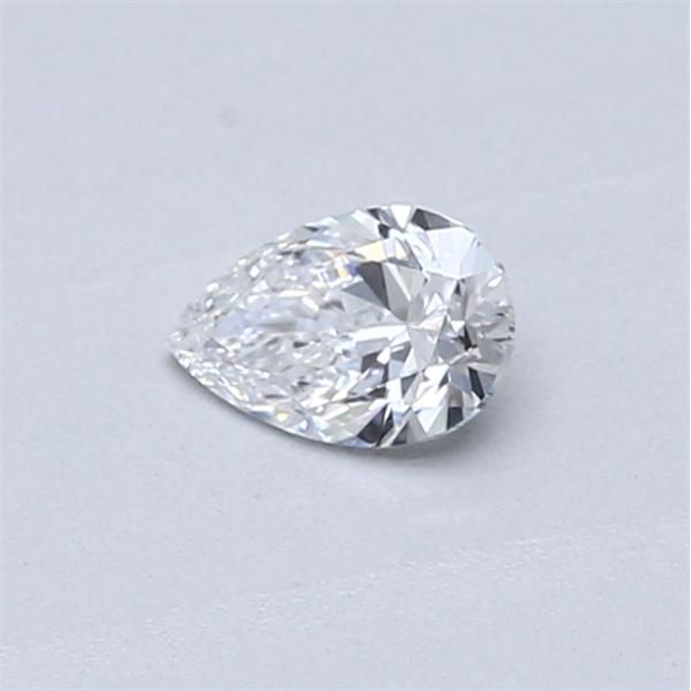 0.30 Carat Pear Loose Diamond, D, VS2, Excellent, GIA Certified