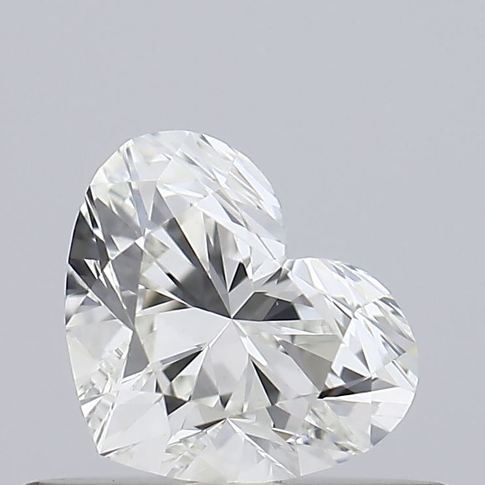 0.42 Carat Heart Loose Diamond, J, VS1, Super Ideal, GIA Certified | Thumbnail