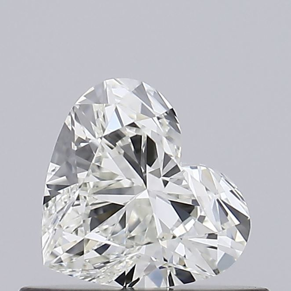 0.44 Carat Heart Loose Diamond, J, VVS1, Super Ideal, GIA Certified