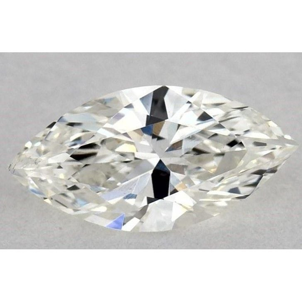 0.41 Carat Marquise Loose Diamond, J, SI1, Excellent, GIA Certified