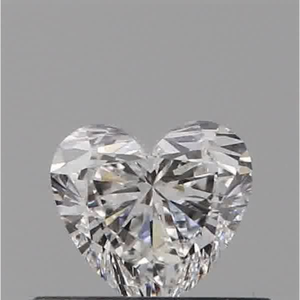 0.30 Carat Heart Loose Diamond, D, VS1, Ideal, GIA Certified