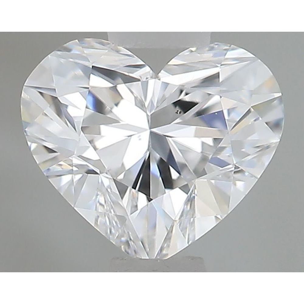 0.49 Carat Heart Loose Diamond, D, VS1, Super Ideal, GIA Certified | Thumbnail