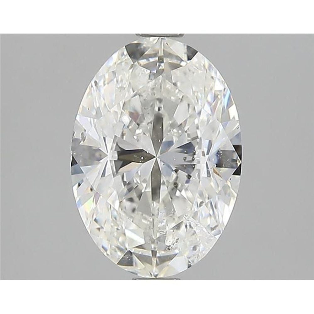 2.05 Carat Oval Loose Diamond, G, I1, Super Ideal, GIA Certified | Thumbnail