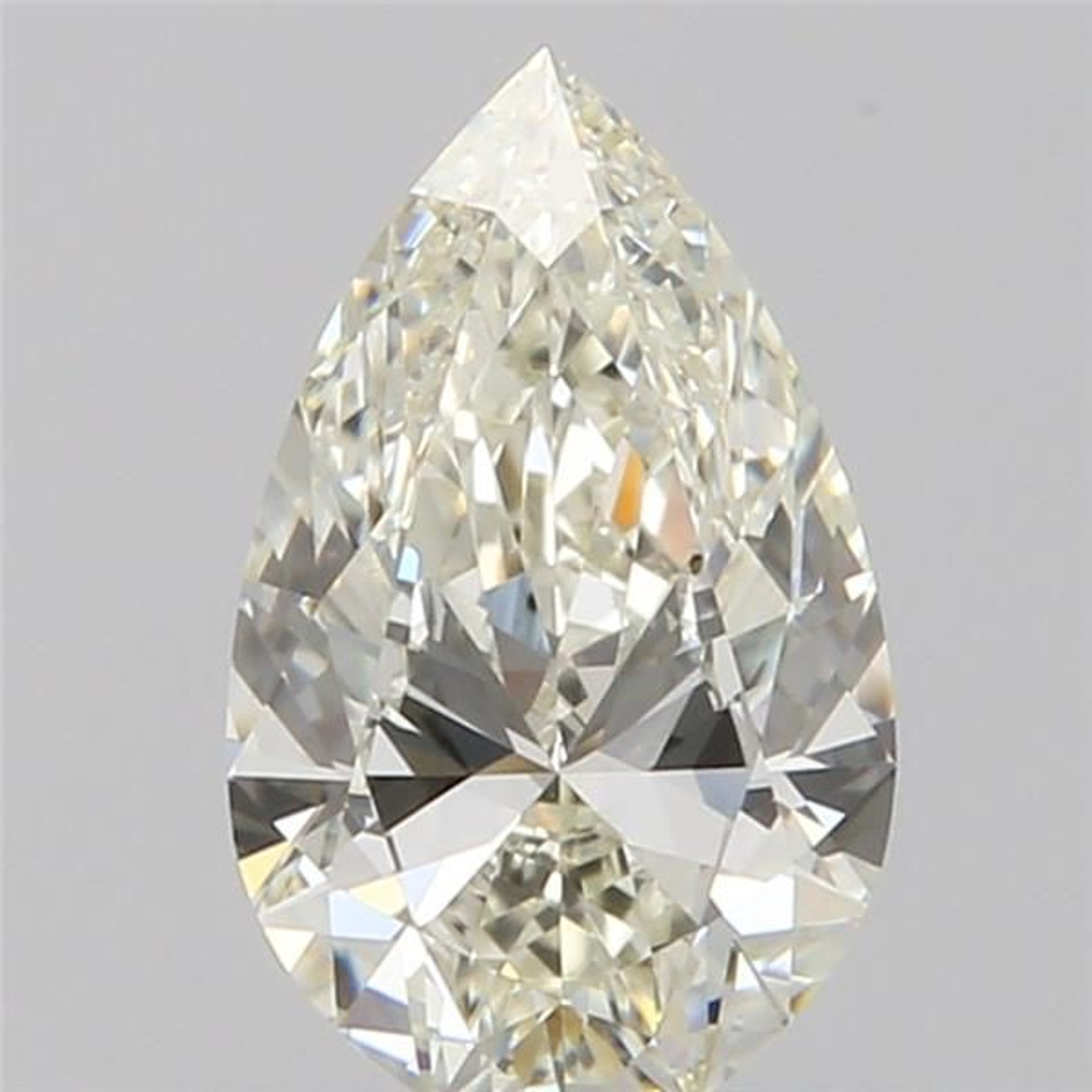 0.61 Carat Pear Loose Diamond, K, IF, Super Ideal, GIA Certified | Thumbnail