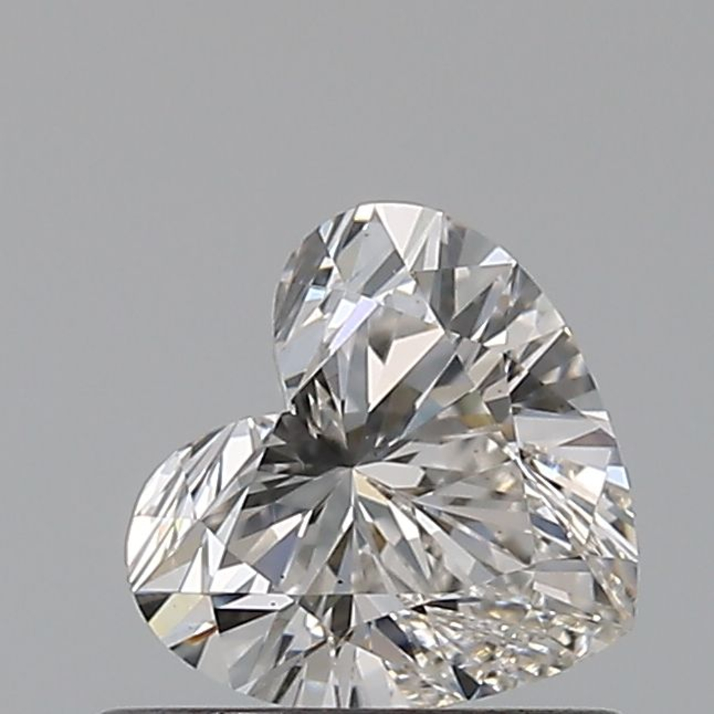 0.51 Carat Heart Loose Diamond, H, VS1, Ideal, GIA Certified | Thumbnail