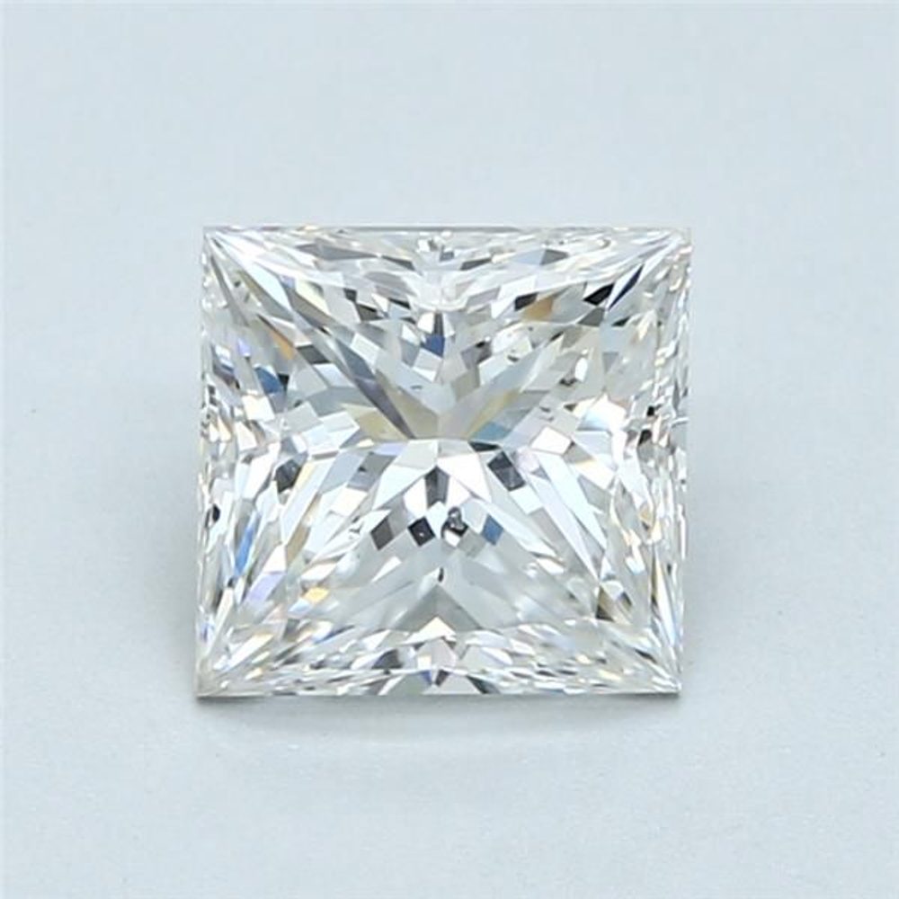 1.51 Carat Princess Loose Diamond, F, SI2, Super Ideal, GIA Certified
