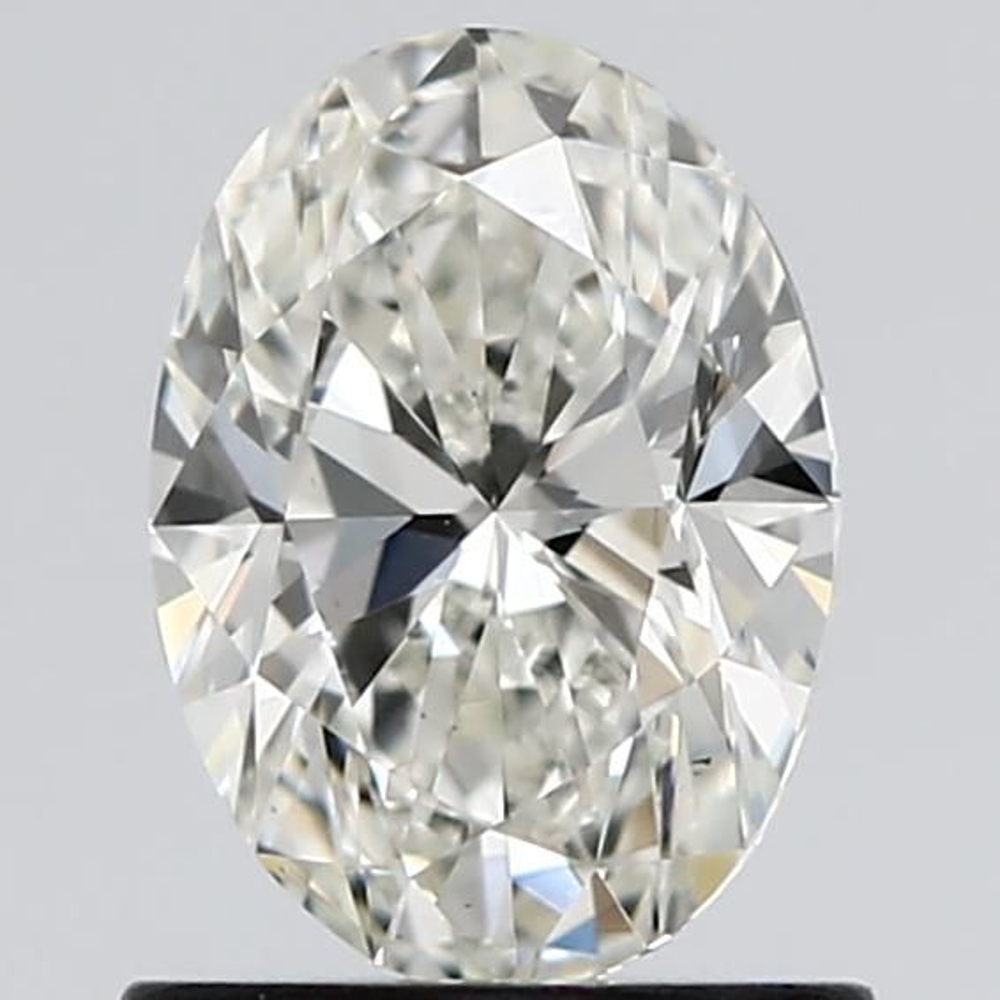 1.01 Carat Oval Loose Diamond, J, VS1, Ideal, GIA Certified
